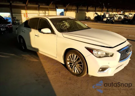 2021 Infiniti Q50 Luxe z USA, uszkodzony, nr VIN JN1EV7BP0MM705151